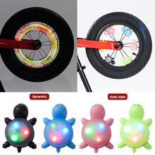 Load image into Gallery viewer, Bike LED Cute Turtle Warning Light Colorful Cycling MINI Light Waterproof MTB Road Night Tail Lamp Riding Safety Bicycle Accessories
