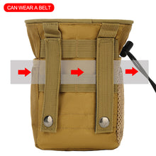 Load image into Gallery viewer, Outdoor Molle Dump Pouch Drawstring Bag Hunting Magazine Recovery Pouch Belt Waist Fanny Pack Adjustable Holster Bag
