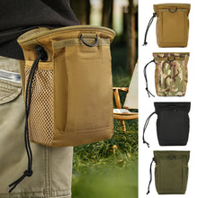 Load image into Gallery viewer, Outdoor Molle Dump Pouch Drawstring Bag Hunting Magazine Recovery Pouch Belt Waist Fanny Pack Adjustable Holster Bag
