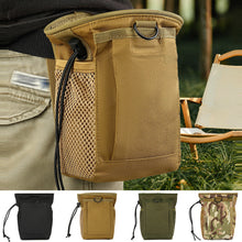Load image into Gallery viewer, Outdoor Molle Dump Pouch Drawstring Bag Hunting Magazine Recovery Pouch Belt Waist Fanny Pack Adjustable Holster Bag
