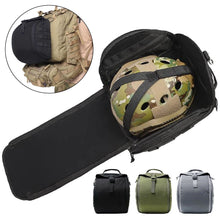 Load image into Gallery viewer, Tactical Helmet Storage Bag Pack Multi-Purpose Storage Pouch Molle Bag for Sports Hunting Shooting Combat Helmets
