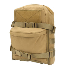 Load image into Gallery viewer, Mini Tactical Hydration Pack Back Panel Water Bladder Carrier Bag Molle Pouch Hunting Lightweight Vest Hose Accessories Zipper Backpack

