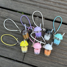 Load image into Gallery viewer, Dollhouse Baby House Mini Milk Tea Cup Insulation Water Bottle Model For 17cm Labubu OB11 Learning Scene Accessories Miniature Decoration
