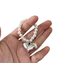 Load image into Gallery viewer, For 17cm Labubu Doll Clothes Fashion Clothing Pearl Necklace with Pendant Choker Necklace Mini Cute Doll Fashion Accessories
