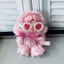 Load image into Gallery viewer, For Labubu Glasses 6.5cm Cute Plastic Glasses for 17cm Labubu Macaron Dolls Toy Glasses Accessories
