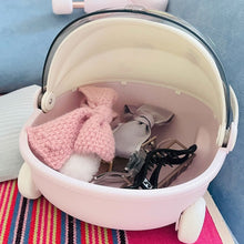 Load image into Gallery viewer, Doll Stroller Storage Box for 17cm Labubu 20cm Cotton Doll Sleep Cradle Cart Dolls Bed Furniture Accessories
