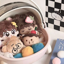 Load image into Gallery viewer, Doll Stroller Storage Box for 17cm Labubu 20cm Cotton Doll Sleep Cradle Cart Dolls Bed Furniture Accessories
