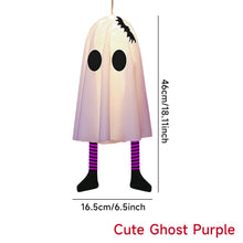 Load image into Gallery viewer, Halloween LED Flashing Light Hanging Ghost Halloween Party Dress Up Glowing Wizard Hat Lamp Horror Props Home Decoration
