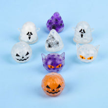 Load image into Gallery viewer, 1PC Halloween Squeeze Pumpkin Ghost Pressure Ball Stress Relief Sensory Toy Trick or Treat Gift Sensory Halloween Party Favors
