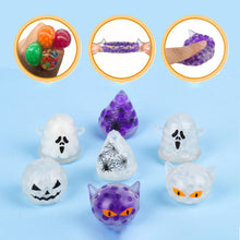 Load image into Gallery viewer, 1PC Halloween Squeeze Pumpkin Ghost Pressure Ball Stress Relief Sensory Toy Trick or Treat Gift Sensory Halloween Party Favors
