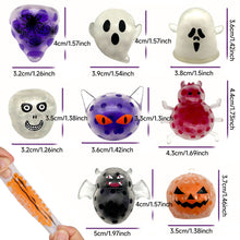 Load image into Gallery viewer, 1PC Halloween Squeeze Pumpkin Ghost Pressure Ball Stress Relief Sensory Toy Trick or Treat Gift Sensory Halloween Party Favors
