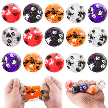 Load image into Gallery viewer, 1PC Halloween Squeeze Pumpkin Ghost Pressure Ball Stress Relief Sensory Toy Trick or Treat Gift Sensory Halloween Party Favors
