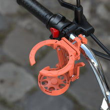Load image into Gallery viewer, Foldable Motorcycle Cup Holder Bike Water Bottle Mount Adjustable Drink Cage for Collapsible Beverage Bracket for E-Bike
