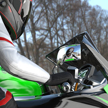 Load image into Gallery viewer, Motorcycle Windshield 180° Wide Angle Rearview Mirror Panoramic Visibility Street Bike Windscreen Lens Electric Bike Accessory
