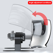 Load image into Gallery viewer, Motorcycle Windshield 180° Wide Angle Rearview Mirror Panoramic Visibility Street Bike Windscreen Lens Electric Bike Accessory
