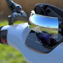 Load image into Gallery viewer, Motorcycle Windshield 180° Wide Angle Rearview Mirror Panoramic Visibility Street Bike Windscreen Lens Electric Bike Accessory
