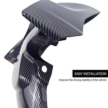 Load image into Gallery viewer, Carbon Fiber Pattern Motorcycle Front Fender for Honda PCX160 2021-2025 Front Wheel Mudguard Water Splash Protection Cover
