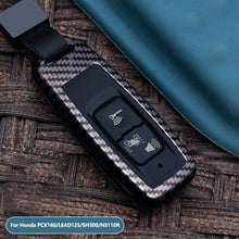 Load image into Gallery viewer, Zinc Alloy Motorcycle Key Cover Metal Key Case Protector Key Shell Replacement Anti-Scratch Key Holder for Honda PCX160/LEAD125/SH300/NS110R
