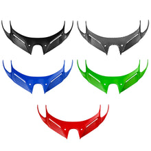 Load image into Gallery viewer, Motorcycle Aerodynamic Wing Shark Fin Air Intake Wing Front Chin Spoiler &amp; Wind Splitter Carbon Fiber for Yamaha R15 V4
