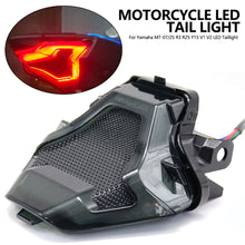 Load image into Gallery viewer, Motorcycle LED Tail Light Rear Brake Lamp Integrated Turn Signal Light for Yamaha MT-07/25 R3 R25 Y15 V1 V2 LED Taillight
