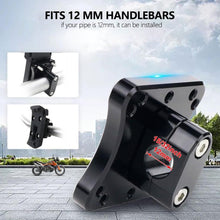 Load image into Gallery viewer, 12mm Motorcycle GPS Mount Clamp Exclusive for AMPS Pattern Mounts Navigation Device Pressure Base Bracket Adapter

