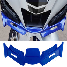 Load image into Gallery viewer, Motorcycle Aerodynamic Front Wing Beak Style Wind Deflector with Shark Fin Front Air Intake Spoiler for Yamaha R15 V4 2021-2025
