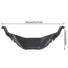 Load image into Gallery viewer, Motorcycle Front Chin Spoiler Beak Wind Deflector Lower Fairing Lip Extension Carbon Fiber for BMW S1000RR/M1000RR 2023-2024
