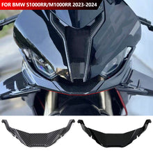 Load image into Gallery viewer, Motorcycle Front Chin Spoiler Beak Wind Deflector Lower Fairing Lip Extension Carbon Fiber for BMW S1000RR/M1000RR 2023-2024
