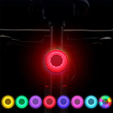 Load image into Gallery viewer, Bicycle Brake Taillights Long-Lasting Waterproof Multicolor Night Riding Warning Lights Cycling Equipment
