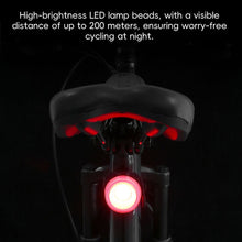 Load image into Gallery viewer, Bicycle Brake Taillights Long-Lasting Waterproof Multicolor Night Riding Warning Lights Cycling Equipment
