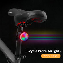 Load image into Gallery viewer, Bicycle Brake Taillights Long-Lasting Waterproof Multicolor Night Riding Warning Lights Cycling Equipment
