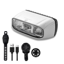 Load image into Gallery viewer, High-Brightness Bicycle Headlight With Remote Control High And Low Beam Integrated Aluminum Alloy Night Riding Safety Warning Light
