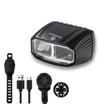 Load image into Gallery viewer, High-Brightness Bicycle Headlight With Remote Control High And Low Beam Integrated Aluminum Alloy Night Riding Safety Warning Light
