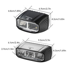 Load image into Gallery viewer, High-Brightness Bicycle Headlight With Remote Control High And Low Beam Integrated Aluminum Alloy Night Riding Safety Warning Light
