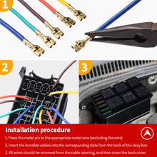 Load image into Gallery viewer, 16-Way Car Fuse Box with 7 Relays for New Energy Vehicle Circuit Protection Automotive Power Distribution Block Relay Control Center 12v-24V
