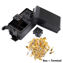 Load image into Gallery viewer, 6-Way Car Marine Fuse Box Removable Circuit Control Block for Boat &amp; Yacht Electrical Modification Automotive Fuse Holder
