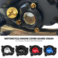Load image into Gallery viewer, Motorcycle Engine Cover Guard Crash Protection Slider Engine Case Protector Drop Protection for Yamaha Y15ZR/LC150/TFX150/SNIPE
