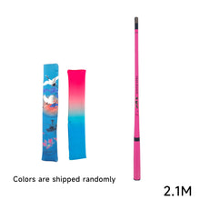 Load image into Gallery viewer, 1PC 1.2/1.5/1.8/2.1M Ultra-Light Stream Fishing Rod 5/5 Action Bait Finesse System Retractable Carbon Pole For Beginners Including Storage Bag
