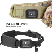 Load image into Gallery viewer, 1PC Flying Fishing Rod Stand Belt And Molle Straps Installation Thickened Reinforced Fishing Rod Anti-Drop Fastener Hook And Loop Strap Fixed
