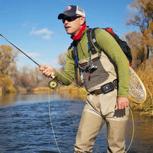 Load image into Gallery viewer, 1PC Flying Fishing Rod Stand Belt And Molle Straps Installation Thickened Reinforced Fishing Rod Anti-Drop Fastener Hook And Loop Strap Fixed
