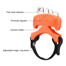 Load image into Gallery viewer, 1PC Multi-Function Stainless Steel Ring Cutter Ceramic Blade For PE Nylon Line Split Ring Opener Fishing Gear Supplies
