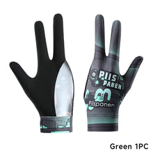 Load image into Gallery viewer, 1PC Professional Three-Finger Billiards Gloves Anti-Slip And Breathable Ice Silk Snooker Gloves For Left Hand
