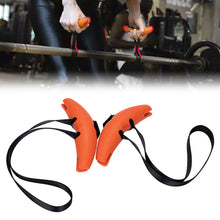 Load image into Gallery viewer, 1 Pair Multifunctional Horn Handles Strength Training Back Shaping Pull-Up Assist Fitness Training Grips
