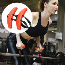 Load image into Gallery viewer, 1 Pair Multifunctional Horn Handles Strength Training Back Shaping Pull-Up Assist Fitness Training Grips
