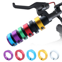 Load image into Gallery viewer, 1PC 8/12MM Bicycle Grip Lock Ring Handlebar End Fixing Collar Aluminum Alloy Handlebar Decorative Accessories
