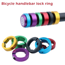 Load image into Gallery viewer, 1PC 8/12MM Bicycle Grip Lock Ring Handlebar End Fixing Collar Aluminum Alloy Handlebar Decorative Accessories
