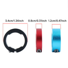 Load image into Gallery viewer, 1PC 8/12MM Bicycle Grip Lock Ring Handlebar End Fixing Collar Aluminum Alloy Handlebar Decorative Accessories
