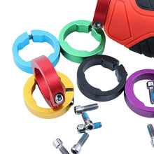 Load image into Gallery viewer, 1PC 8/12MM Bicycle Grip Lock Ring Handlebar End Fixing Collar Aluminum Alloy Handlebar Decorative Accessories

