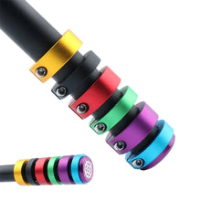Load image into Gallery viewer, 1PC 8/12MM Bicycle Grip Lock Ring Handlebar End Fixing Collar Aluminum Alloy Handlebar Decorative Accessories
