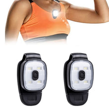 Load image into Gallery viewer, 1PC Multi-Functional Clip Lamp USB Charging Outdoor Portable Emergency Warning LED Headlamp For Running Camping And Cycling
